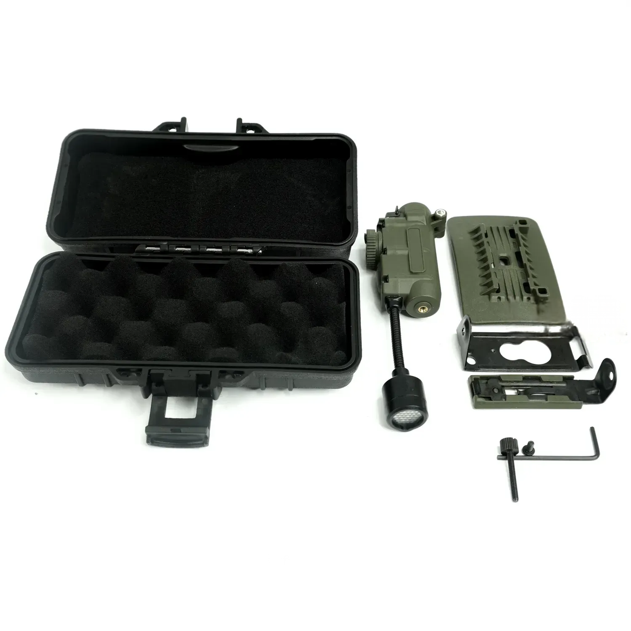 Ліхтарик на шолом Sidewinder MPLS 5LED — Олива, фото 1