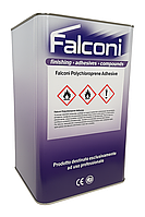 Клей Falconi Polychloroprene Adhesive 13 кг — контактний поліхлоропреновий клей для взуття та меблів