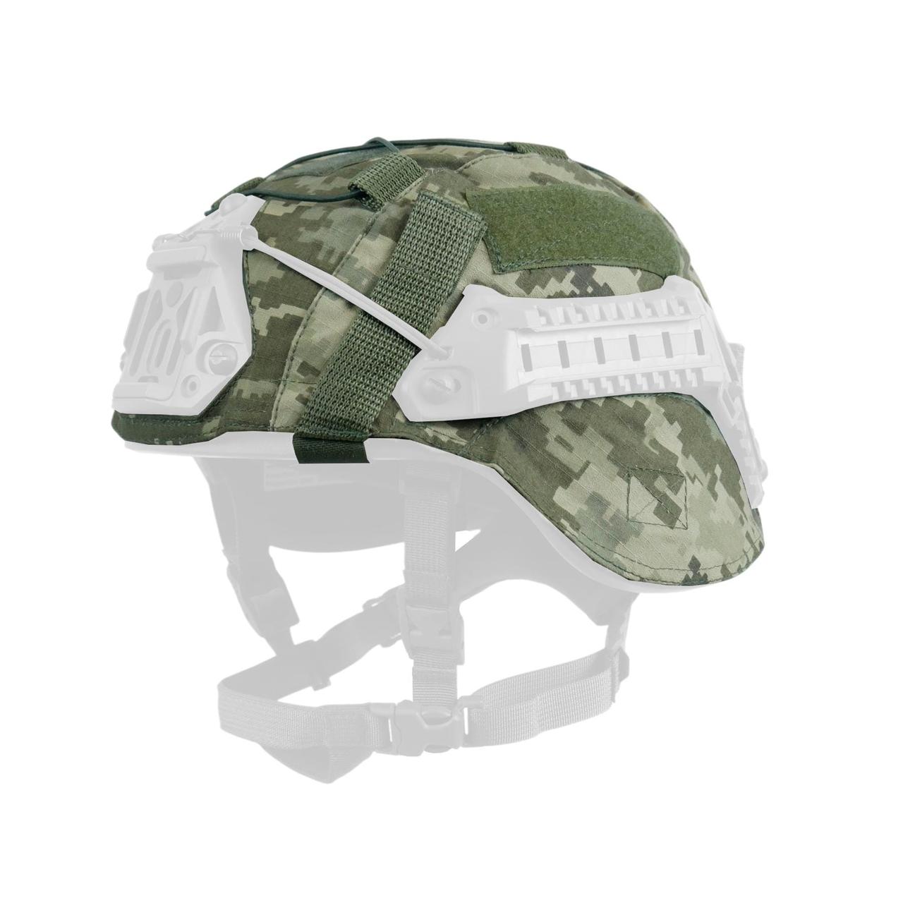 Маскувальний кавер(чохол) на шолом Sestan-Busch Піксель L MICH Ефективно приховує шолом у різноманітних умовах, фото 1