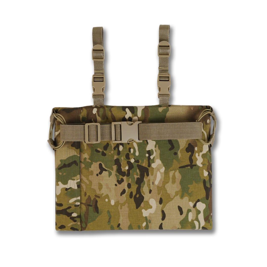 Килимок для сидіння Мультикам/Cordura 1000D Одинарний, п'ятиточка односекційна Kiborg П-1, фото 1