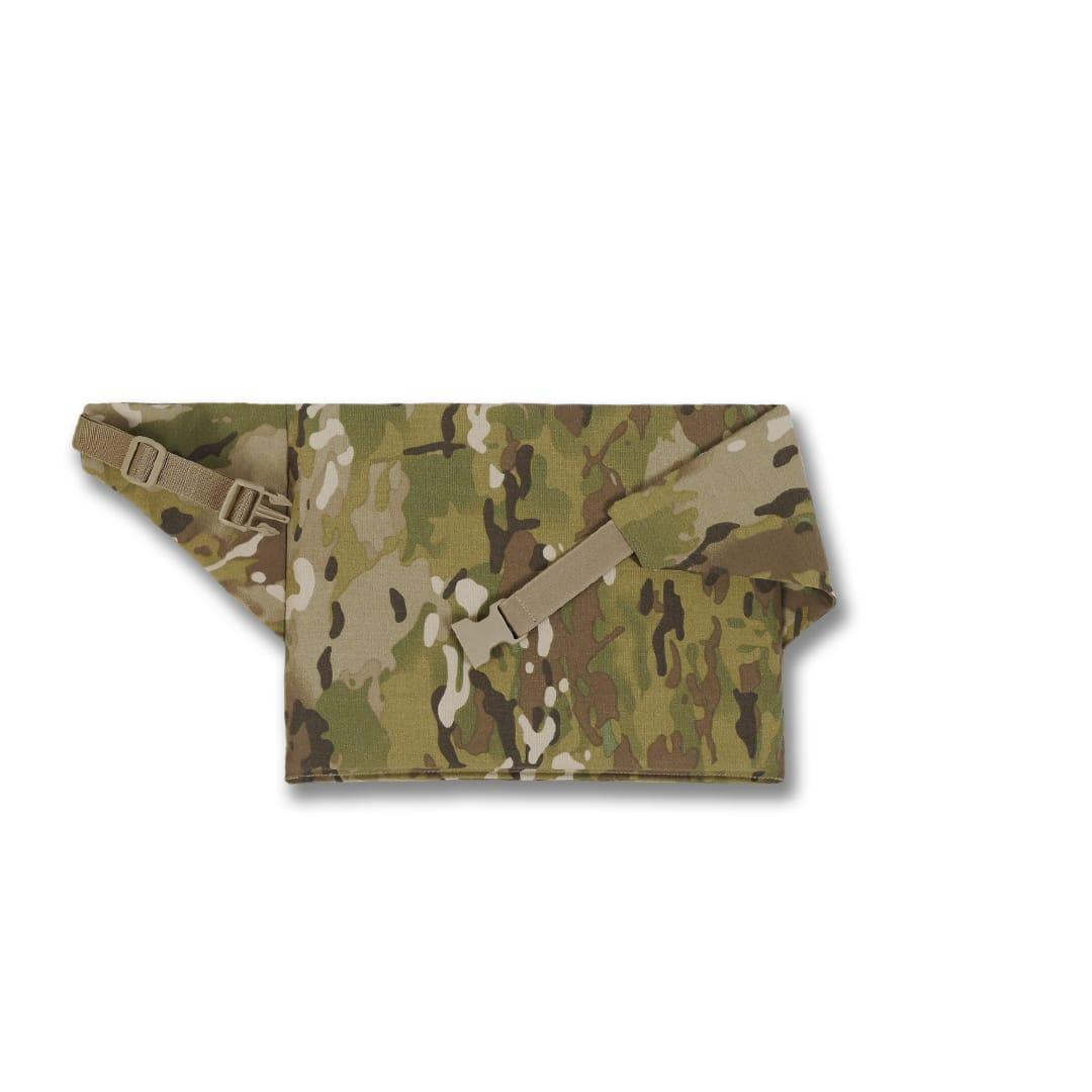 Каремат-сидушка польовий EVA (33*25см) Kiborg М Кордура мультикам Наповнювач: 2-шаровий EVA, фото 1