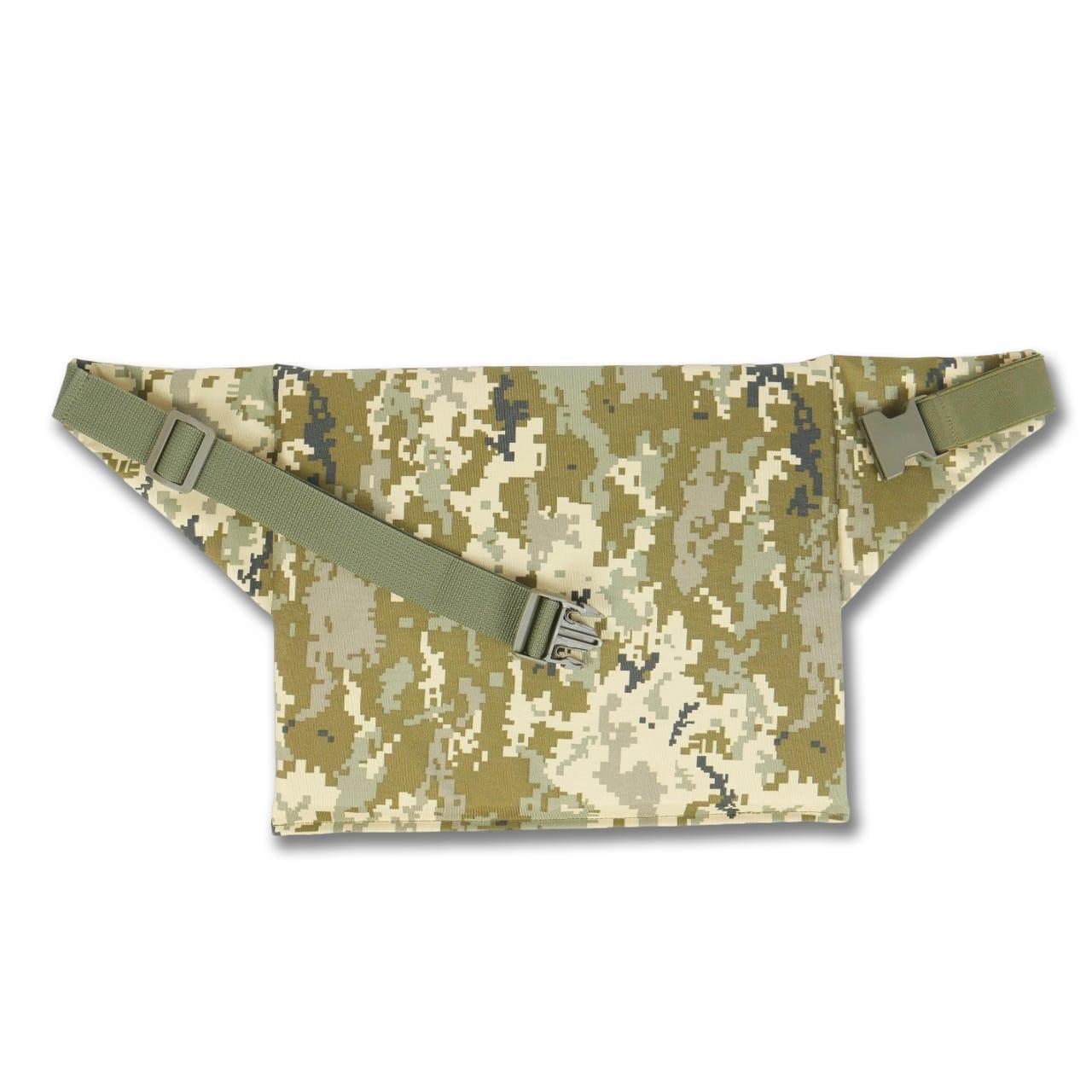 Каремат-сидушка (39*30 см) для військових Оксфорд 600D З подвійним Наповнювачем EVA Kiborg XL Піксель, фото 1