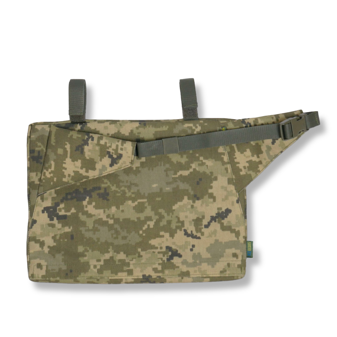 Каремат-сидушка піксель(36х27х2см ) Kiborg 20mm Cordura  Каремат під балістичний пакет, фото 1