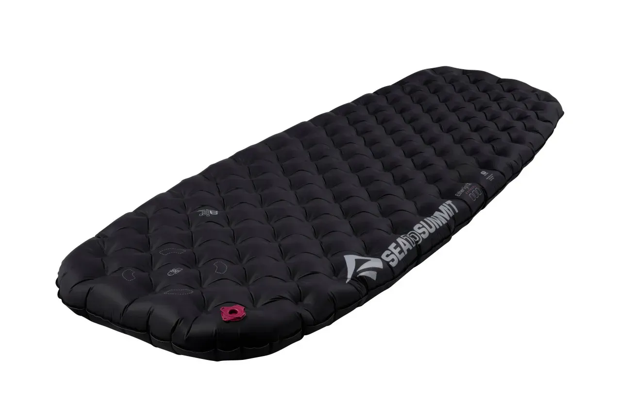 Надувний килимок (168x55x10см) Sea to Summit EtherLight XT Extreme Mat , Black/Persian Red, Regular, фото 1