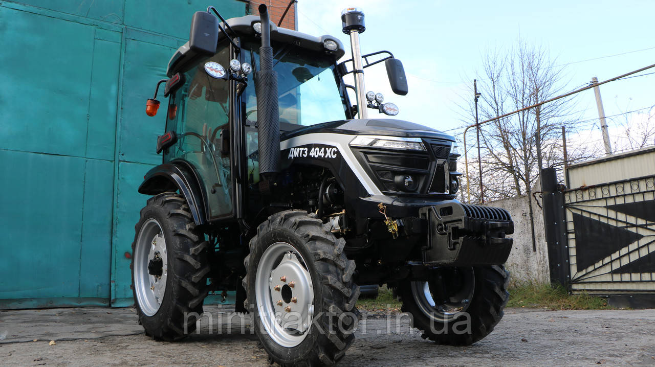 Трактор ДМТЗ 404ХС з КОНДИЦІОНЕРОМ,РЕВЕРСОМ,ШИРОКА ГУМА, фото 1