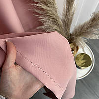 Штори атлас блекаут матові ALBO рожеві 150×270 см, комплект 2 шт. (SH-M30-33), фото 3