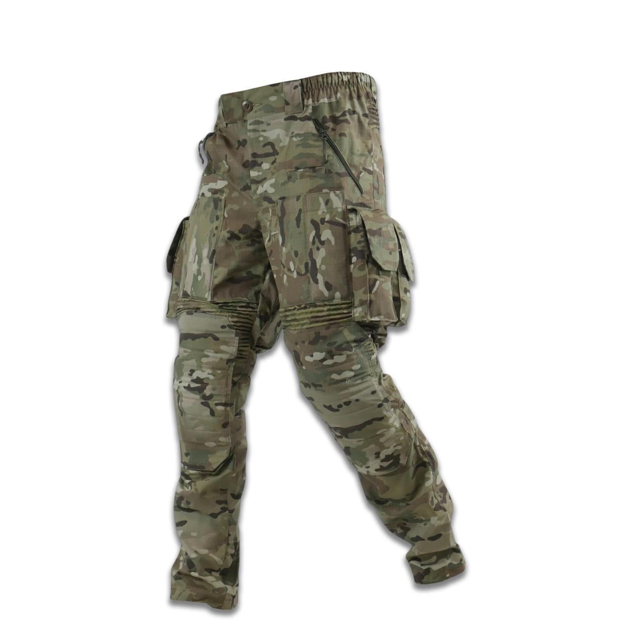 Штани з кевларовими вставками тактичні мультикам, фото 1