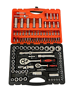 Набір ручного інструменту [1/2", 1/4"] Krischner KN-1108 108 ел.