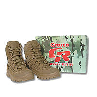 Берці Crosco TEDA демисезонні Койот 46р | Берці для військових з натуральної шкіри