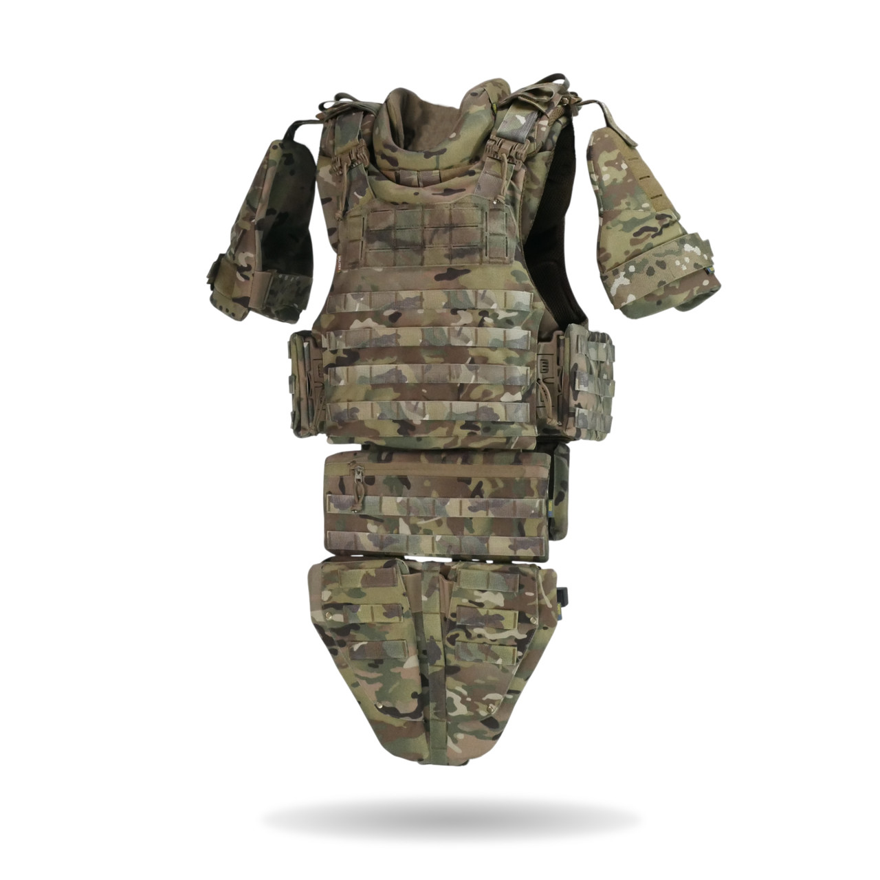 Бронежилет M з балістичним пакетом Militex 1 клас захисту Мультикам, фото 1