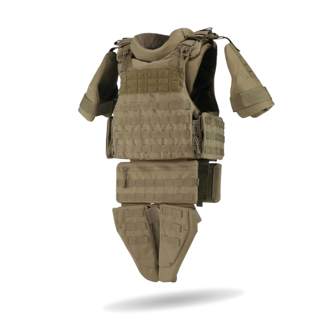 Бронежилет XL з балістичним пакетом Militex 1 клас захисту Койот, фото 1