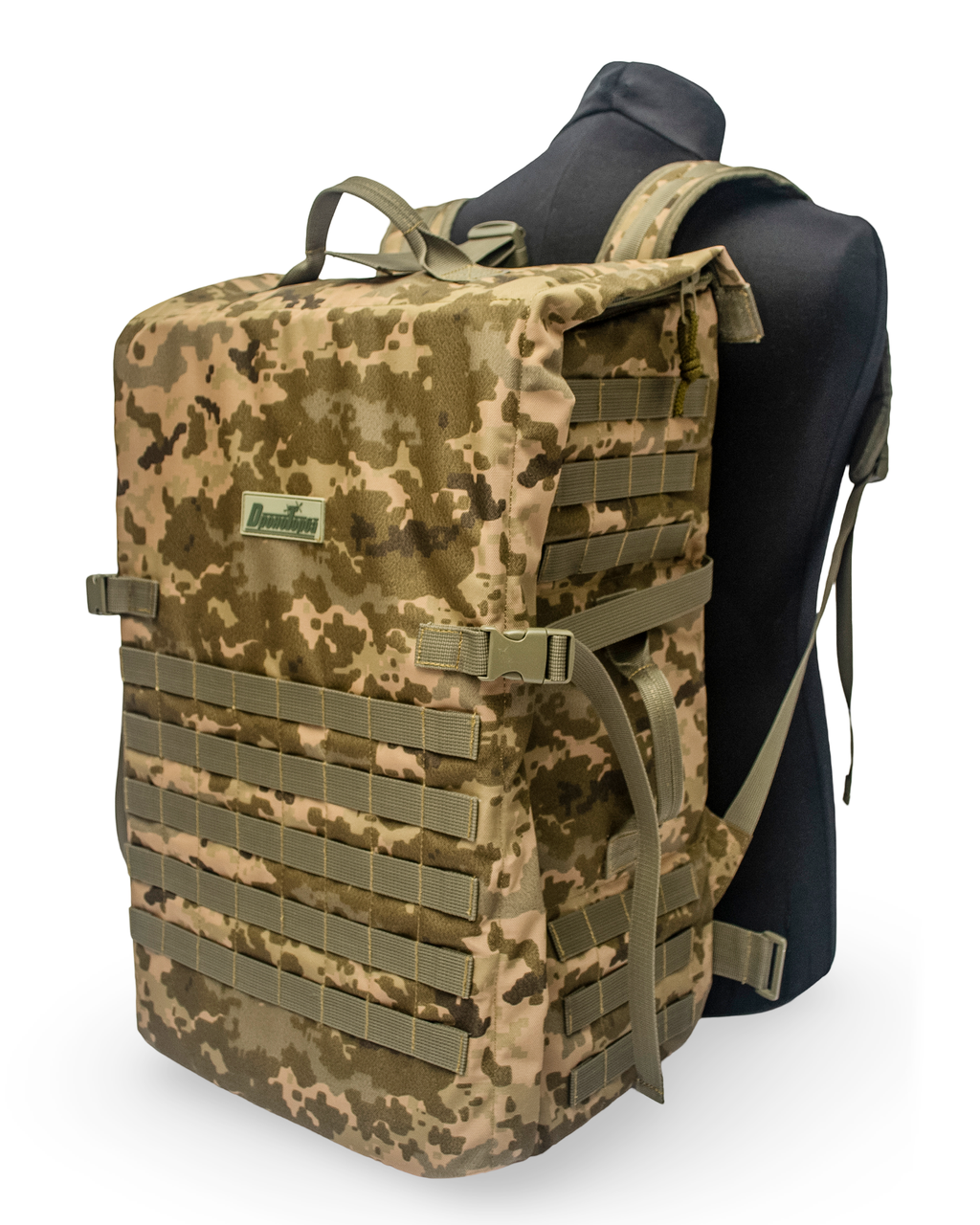 Дроноторба XL-FPV (рюкзак для 4 дронів 8"), з сумкою для пульта та окулярів. Піксель, фото 1