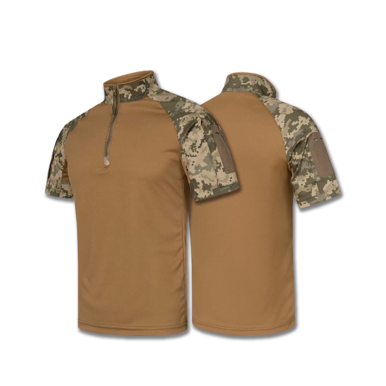 Убакс G4 Kiborg з коротким рукавом койот+піксель, фото 1