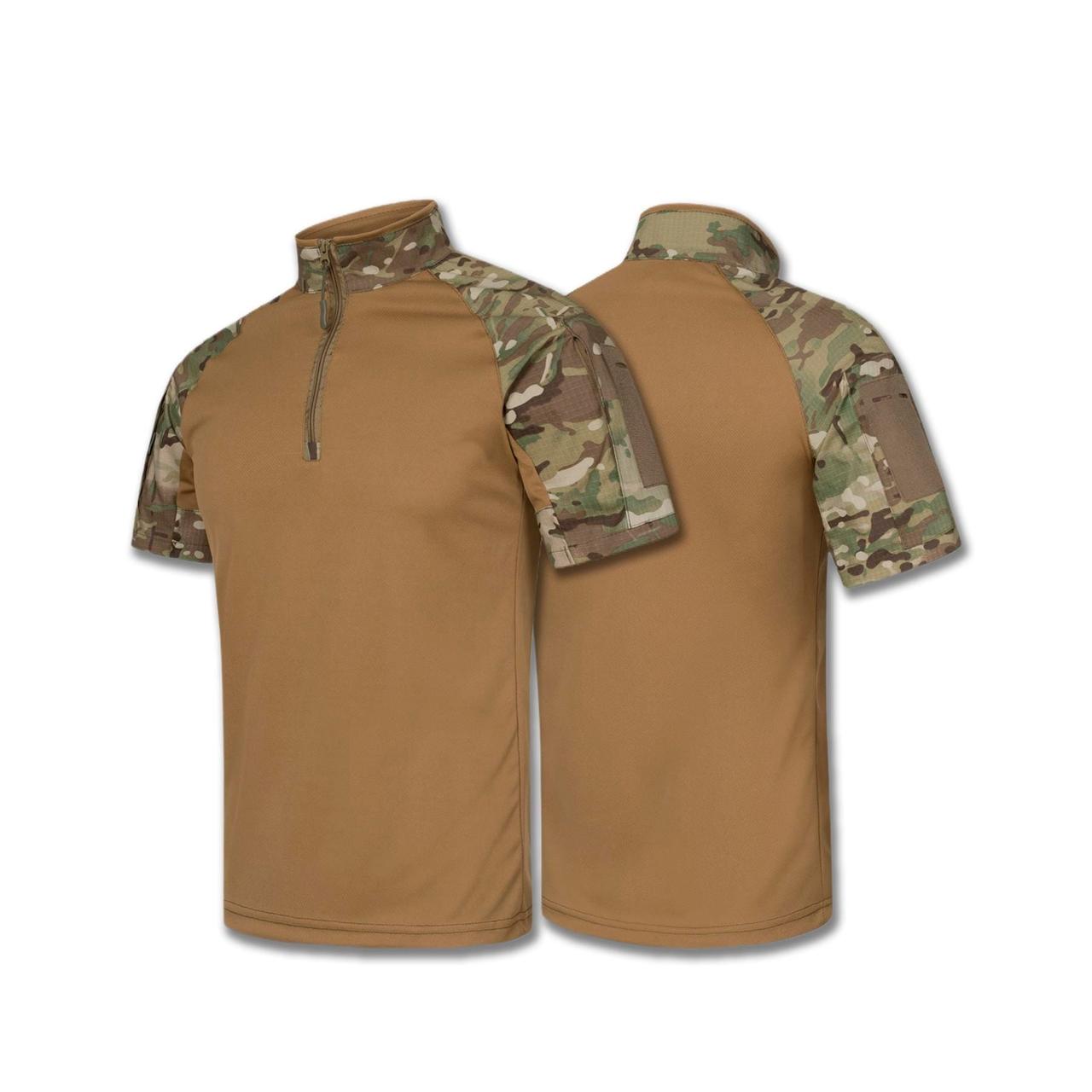 Убакс G4 Kiborg з коротким рукавом койот+мультикам, фото 1