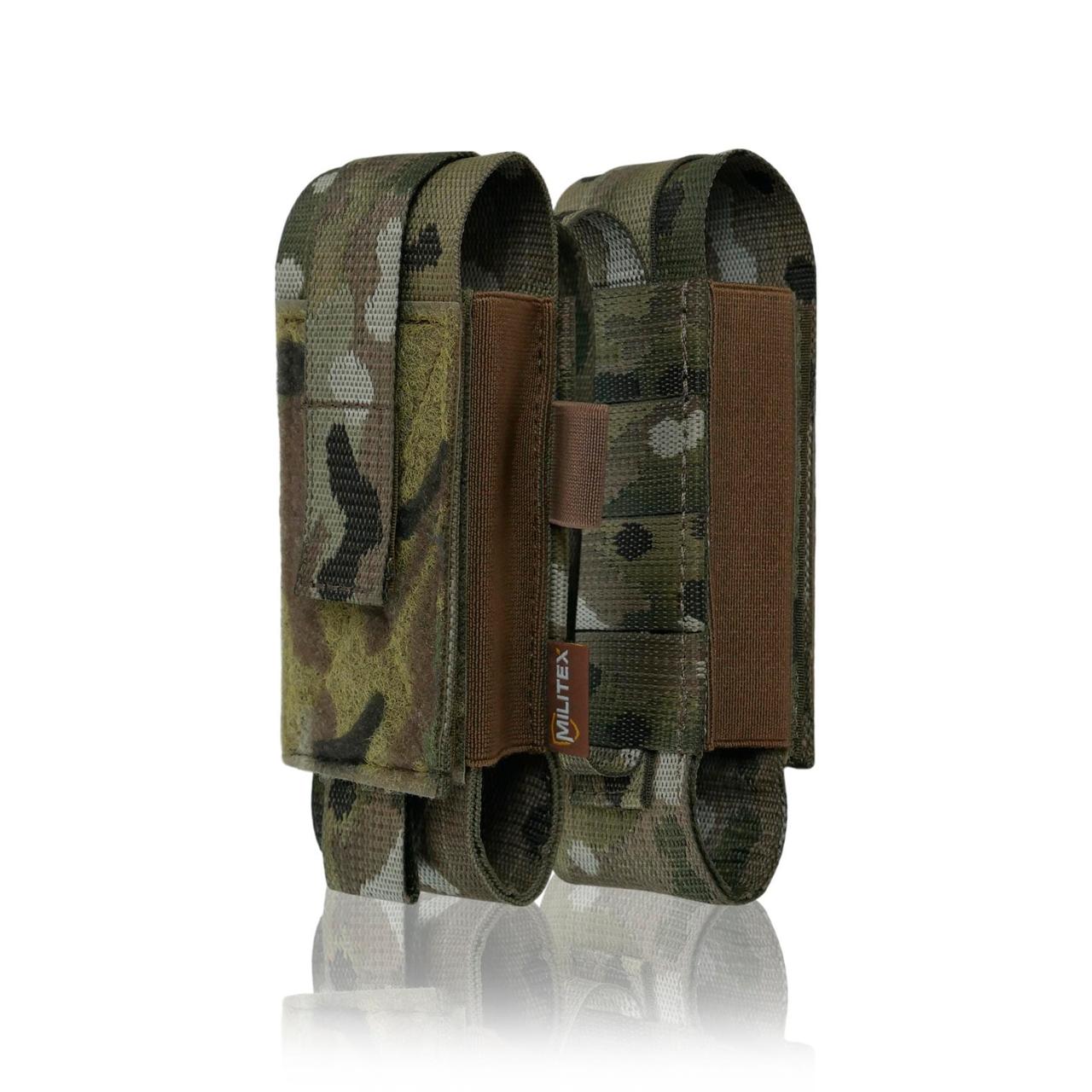 Підсумок під турнікет відкритого типу Militex Cordura original USA Мультикам (19 х 6 х 4 см), фото 1