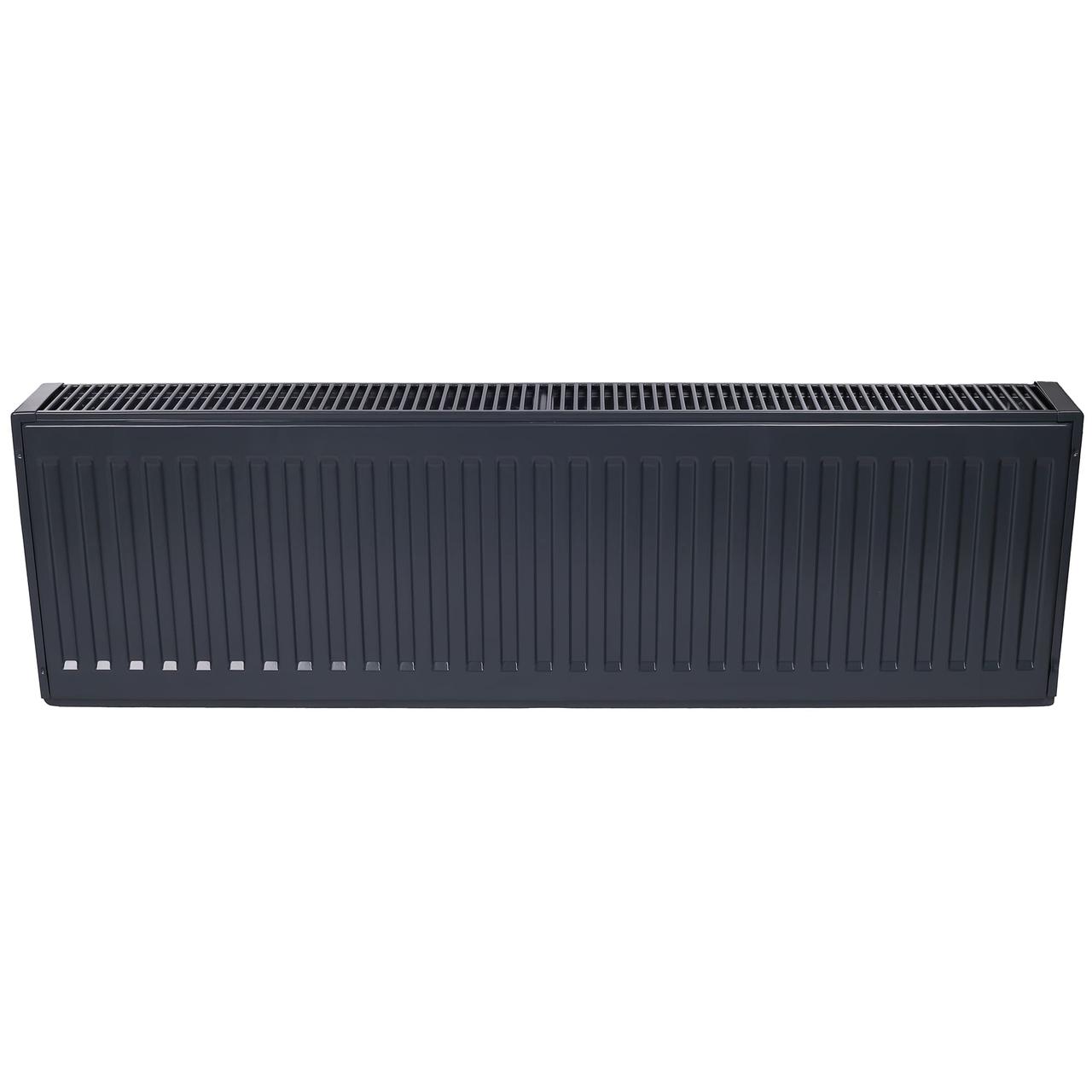 Графітовий сталевий радіатор Warm Well (тип 22) 300*1200 мм бокове підк., фото 1