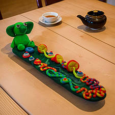 Підставка для аромапаличок ручної роботи / Підставка  з термопластика флуоресцентна, фото 2