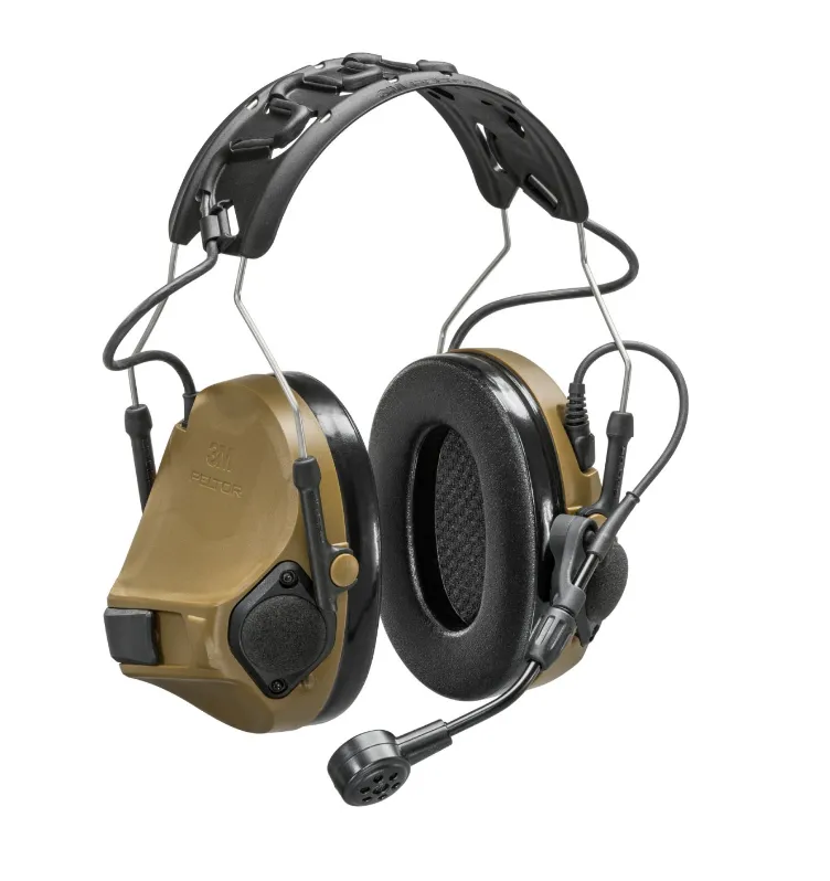 Навушники активні 3M MT14H41A-300EU CY PELTOR™ ComTac VII, coyote brown, вертикальні, фото 1