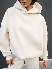 Худі жіночий - Айворі Oversize