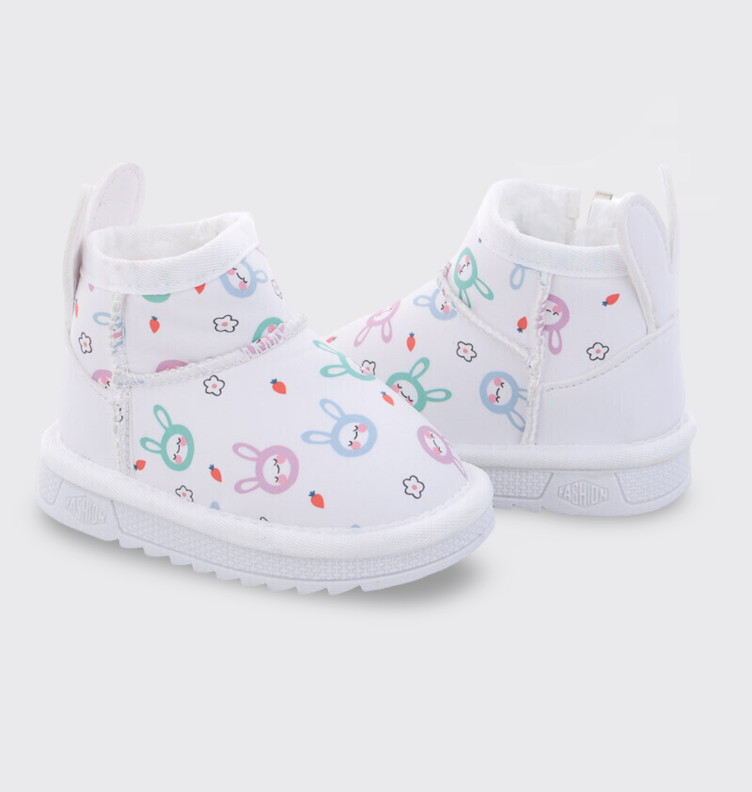 Уггі дитячі для дівчинки BBT kids білі (T7000-5), фото 1