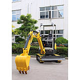 Міні-екскаватор Gunter Grossmann Euro 22W. Висока швидкість пересування по дорогах та ділянці, фото 3
