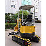 Міні-екскаватор Gunter Grossmann Euro 22W. Висока швидкість пересування по дорогах та ділянці, фото 5