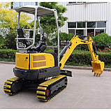 Міні-екскаватор Gunter Grossmann Euro 22W. Висока швидкість пересування по дорогах та ділянці, фото 8