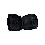 Мініатюрна блакитна ампульниця на 18 комірок, військова медична тактична на 18 ампул Стохід на липучці для бойових медиків ЗСУ, фото 2