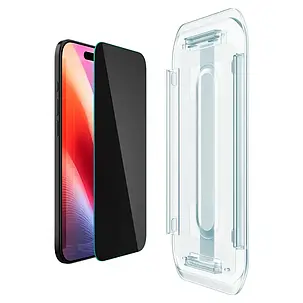 Захисне скло Spigen для iPhone 17 Air - Privacy, EZ FIT PRO, GLAS.tR (1 шт), Антишпигун (AGL09871), фото 2