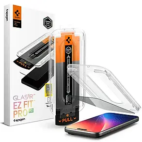 Захисне скло Spigen для iPhone 17 Air - Privacy, EZ FIT PRO, GLAS.tR (1 шт), Антишпигун (AGL09871), фото 1