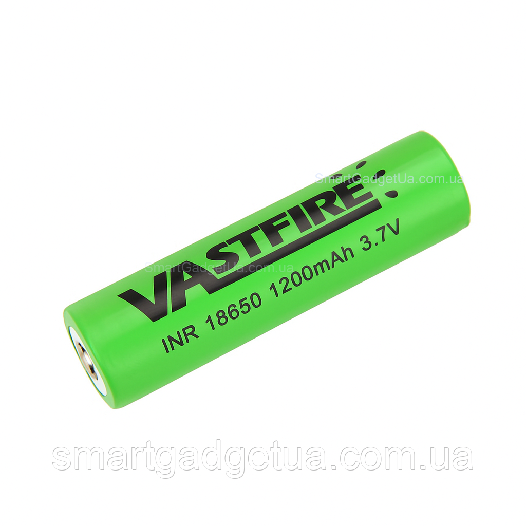 Оригінальний Акумулятор Vastfire 18650 / 1200mAh (реальна ємність) / 3.7V / Li-ion / 1шт, фото 1