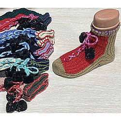 Жіночі в'язані шкарпетки Зима "Фабричний Китай" Розмір: 36-40 (18117)