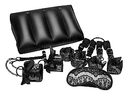 Набір для сексу: подушка, маска для очей, фіксатори на ліжко та шафу STEAMY SHADES