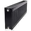 Чорний сталевий радіатор Warm Well (тип 22) 300*2000 мм підк. низ, фото 4