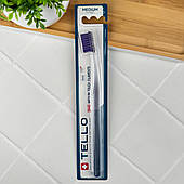 Зубна щітка Tello Medium 3940 (фіолетова), 1 шт