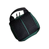 Компактна зелена ампульниця на 18 комірок,  військова медична тактична на 18 ампул Стохід на липучці для бойових медиків ЗСУ, фото 2