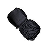 Компактна зелена ампульниця на 18 комірок,  військова медична тактична на 18 ампул Стохід на липучці для бойових медиків ЗСУ, фото 4