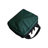 Компактна зелена ампульниця на 18 комірок,  військова медична тактична на 18 ампул Стохід на липучці для бойових медиків ЗСУ, фото 5