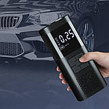 Портативний повітряний компресор на акумуляторі 6000 мАг Насос автомобільний для шин, човна Vc-027 Компресор з ліхтариком, фото 8