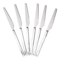 Набір столових ножів 6 штук з нержавіючої сталі 23 (см) Срібло HP-8-26