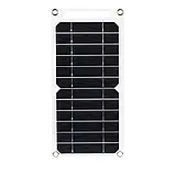 Сонячна панель Philips 30 Вт (USB-вихід, 6.8 В/1.2 А) монокристалічна, водостійка, портативна для зарядки, фото 4