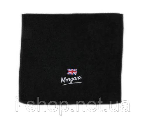 Рушник для гоління Morgan's Embroidered Largel Black Towel