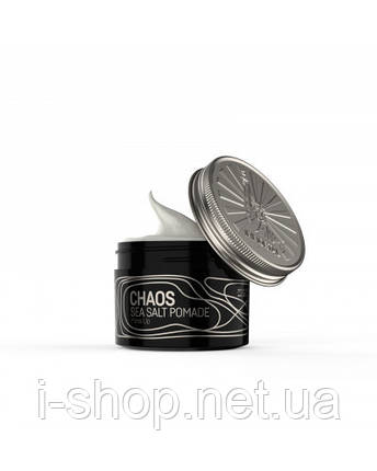 Сольова матова помада для волосся з морською сіллю IMMORTAL NYC CHAOS SEA SALT POMADE 100ML, фото 1
