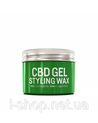 Віск для стайлингу волосся з екстрактом лікувальних трав IMMORTAL NYC Exclusive CBD Gel Styling Wax 100ml, фото 1