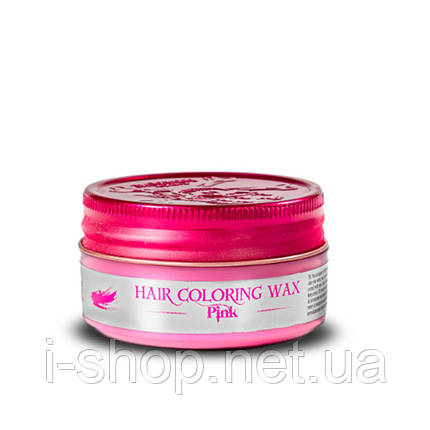 Віск для фарбування волосся рожевий Barbertime Hair Coloring Wax Pink 100ml, фото 1
