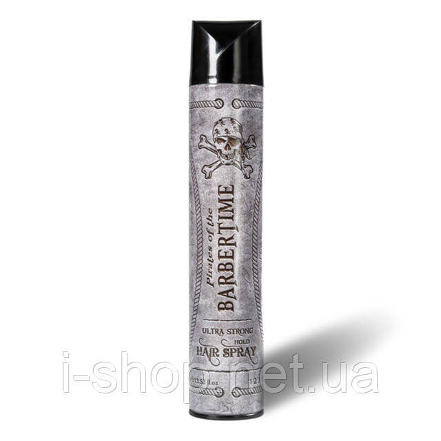 Спрей ультрасильної фіксації Barbertime Hair Spray Ultra Strong Hold 400ml
