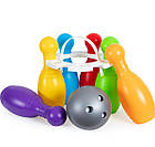 Гра Боулінг набір  дитячий кеглі з кулею на підставці, фото 3