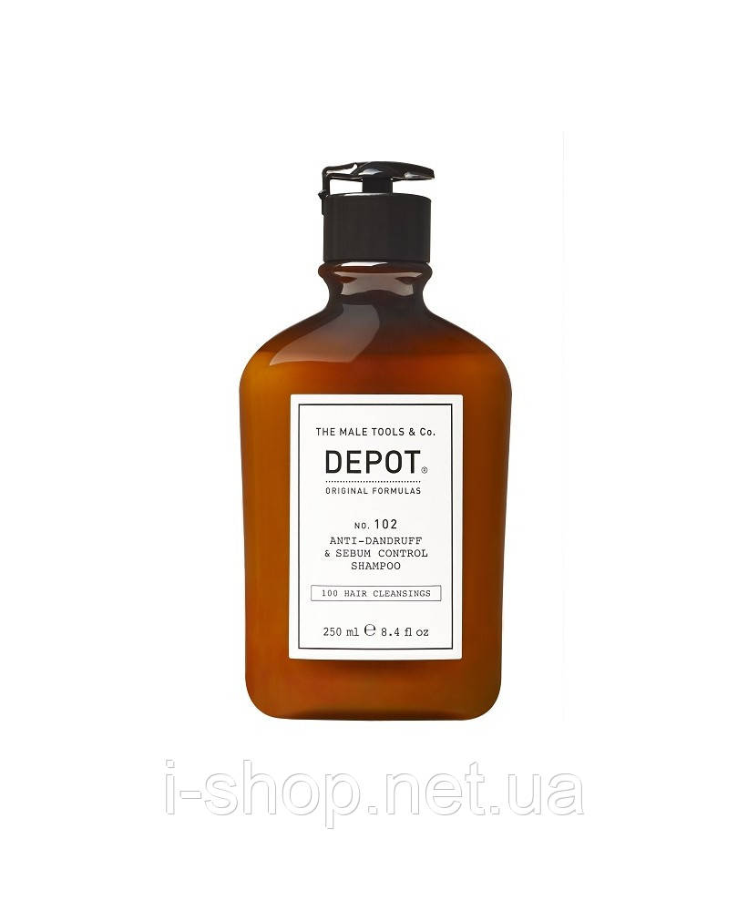 DEPOT 102 Шампунь для контролю виділення жиру та від лупи 250мл