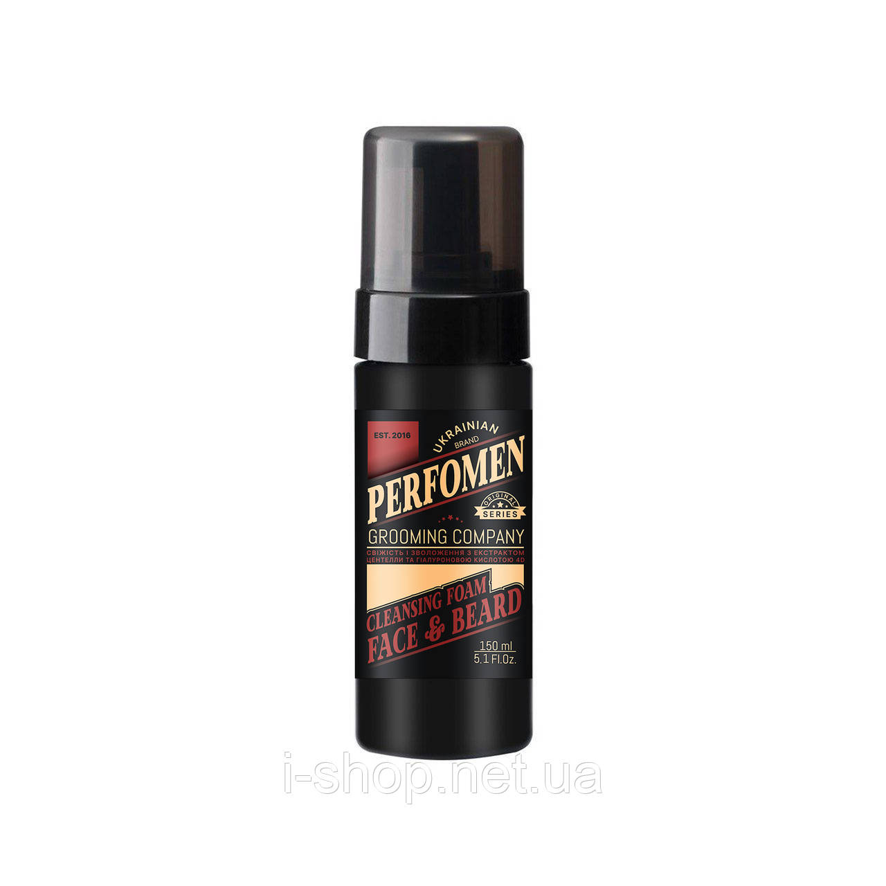 Пінка для вмивання обличчя та бороди PerfomeN Cleansing Foam Face & Beard Inspired by Cherry Lost 150 мл