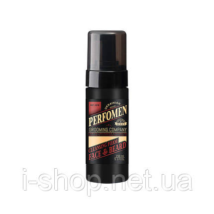 Пінка для вмивання обличчя та бороди PerfomeN Cleansing Foam Face & Beard Inspired by Cherry Lost 150 мл, фото 1